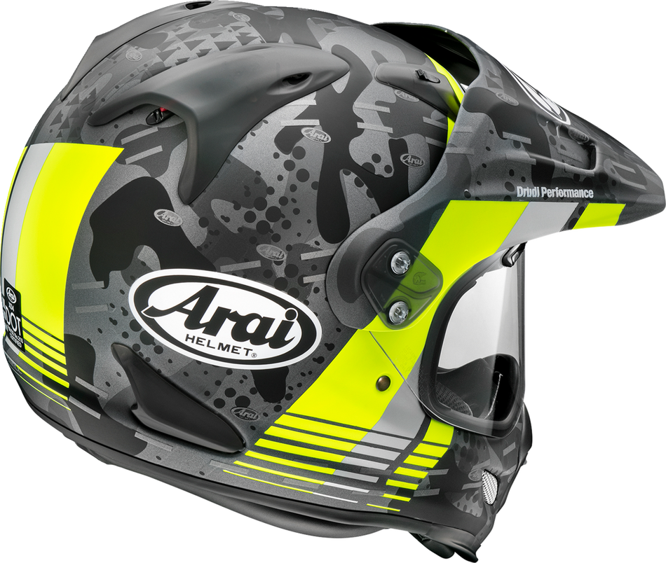 ARAI XD-4 Helmet - Cover - Fluorescent Yellow Frost - XS 0140-0179