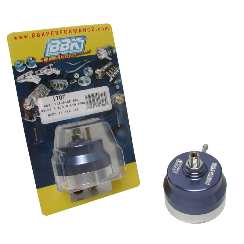 BBK 94-98 Mustang 5.0 / 4.6 Adjustable Fuel Pressure Regulator 1707