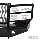 Westin/HDX Bandit 11-16 Ford F-250 / F-350 Front Bumper - Black 58-31115