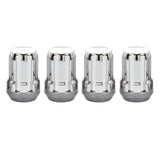 McGard SplineDrive Lug Nut (Cone Seat) M12X1.25 / 1.24in. Length (4-Pack) - Chrome (Req. Tool) 65354