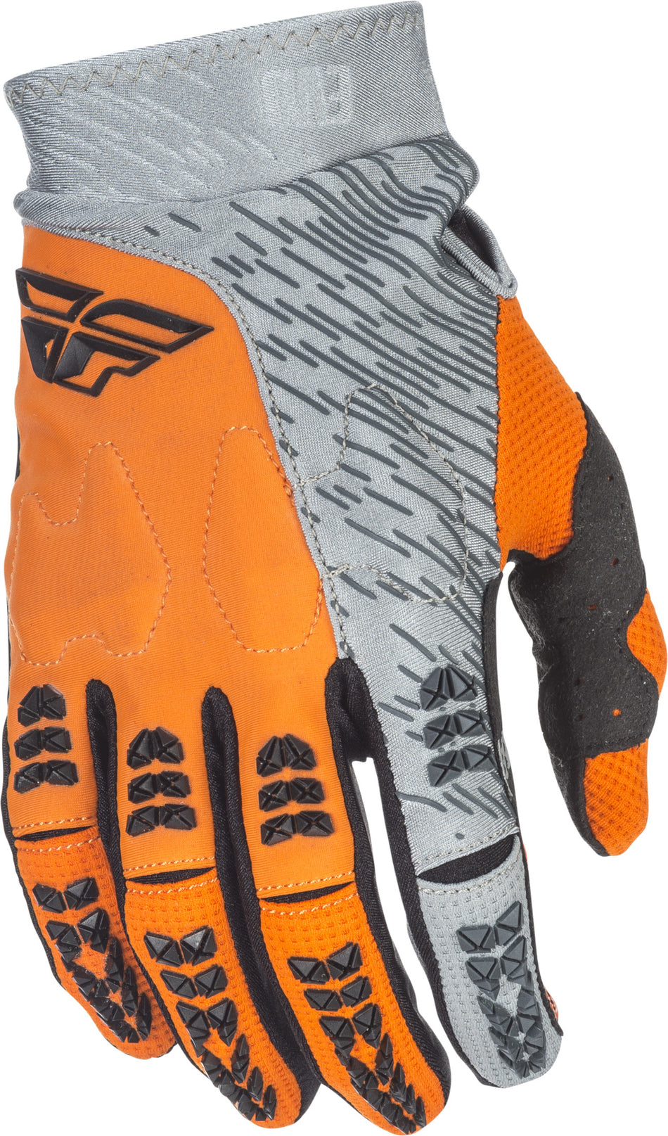 FLY RACING Evolution 2.0 Gloves Orange/Grey Sz 9 371-11809