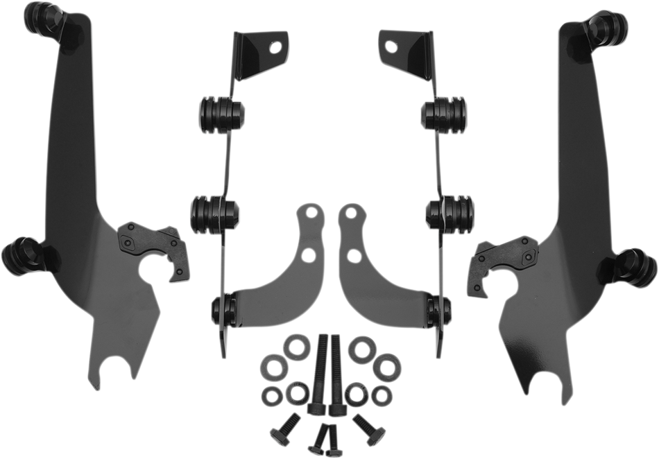 MEMPHIS SHADES Trigger Lock Sportshield Mounting Kit - Phantom - Black MEB8918
