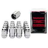 McGard 5 Lug Hex Install Kit w/Locks (Cone Seat Nut / Bulge) M12X1.5 / 3/4 Hex / 1.45in L - Chrome 84537