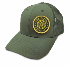 PRO CIRCUIT Pro Circuit Global Checkered Hat - Olive - One Size 6720105