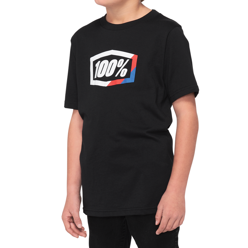 100% Women's Icon T-Shirt - Black - Small 20002-00000