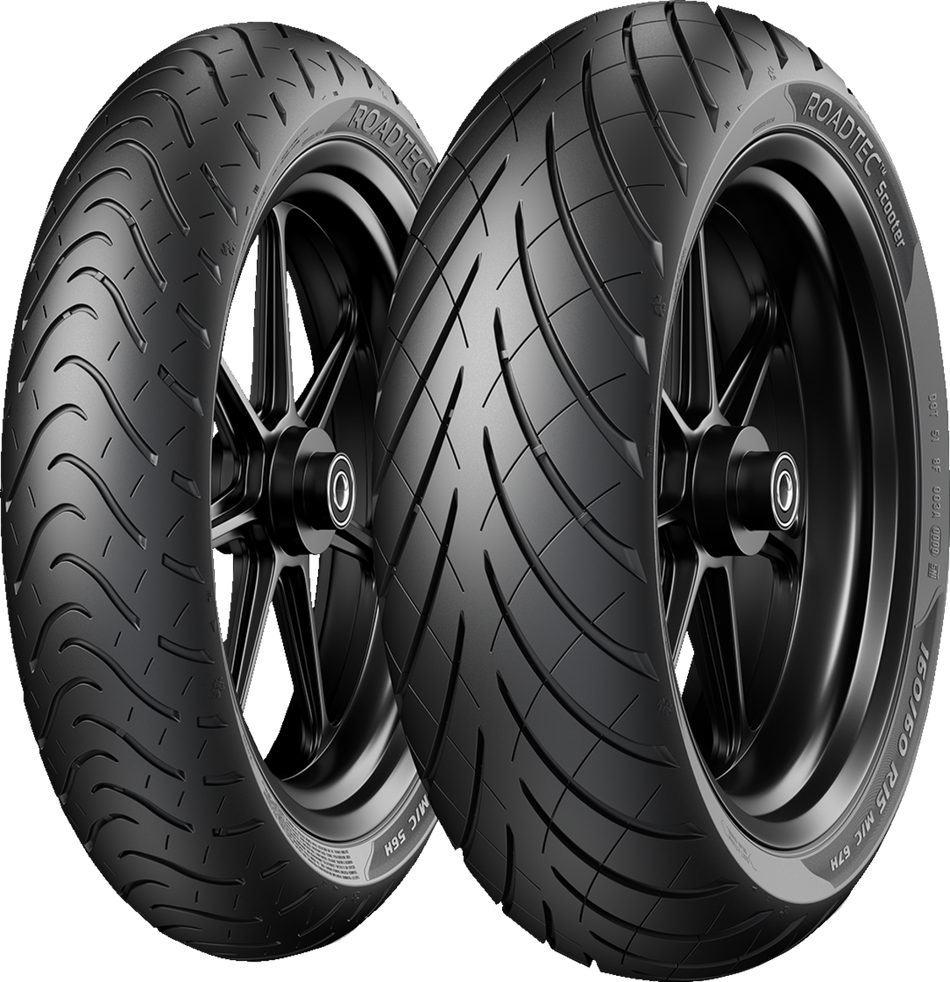 METZELER Tire - Roadtec Scooter - Rear - 130/70-12 - 62P 3845600