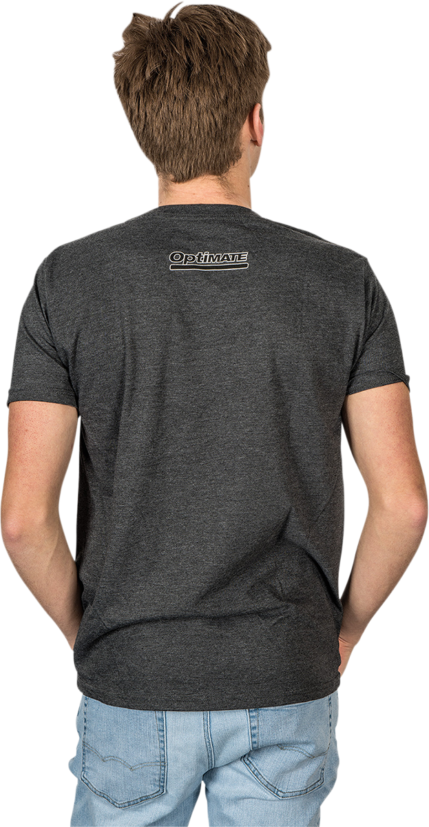TECMATE Optimate Emotional Support Vehicles T-Shirt - Heather Charcoal - Large TA-235CH