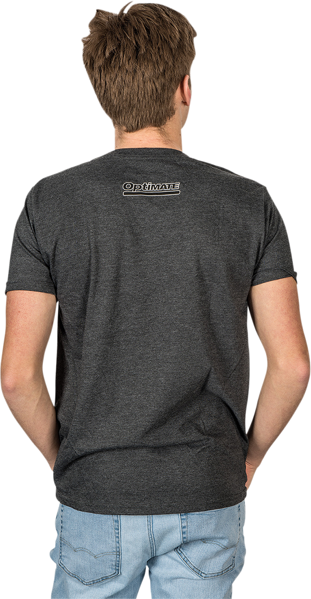 TECMATE Optimate Emotional Support Vehicles T-Shirt - Heather Charcoal - XL TA-236CH