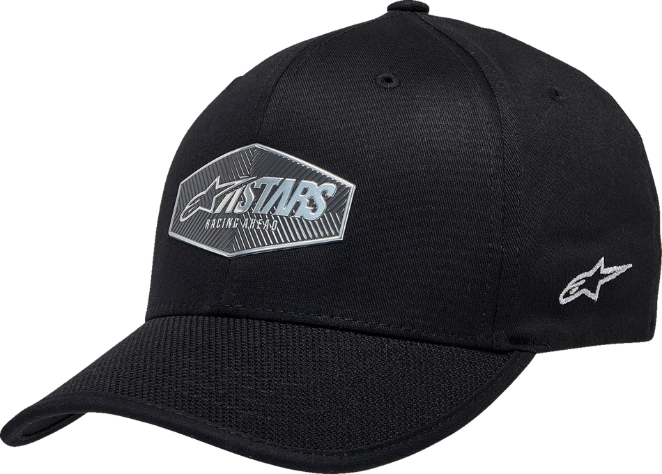 ALPINESTARS Emblem Hat - Black - Small/Medium 12128133010S/M