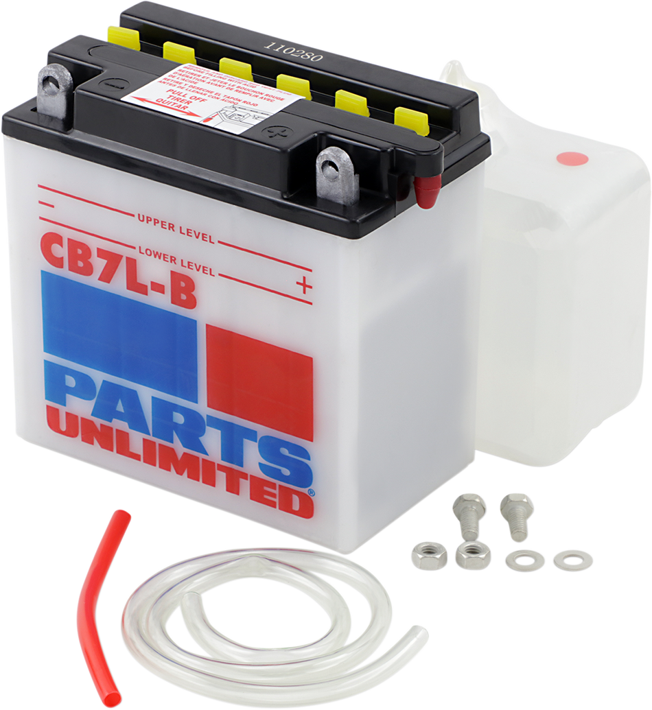 Parts Unlimited Battery - Yb7l-B Cb7l-B-Fp