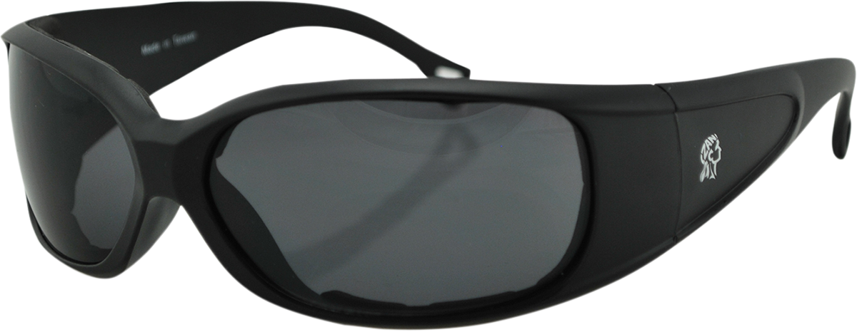 ZAN HEADGEAR Colorado Sonnenbrille - Mattschwarz - Rauch EZCO001 