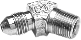 GOODRIDGE Fitting - -3 to 1/8" NPT - 45 - Chrome P823-03CH