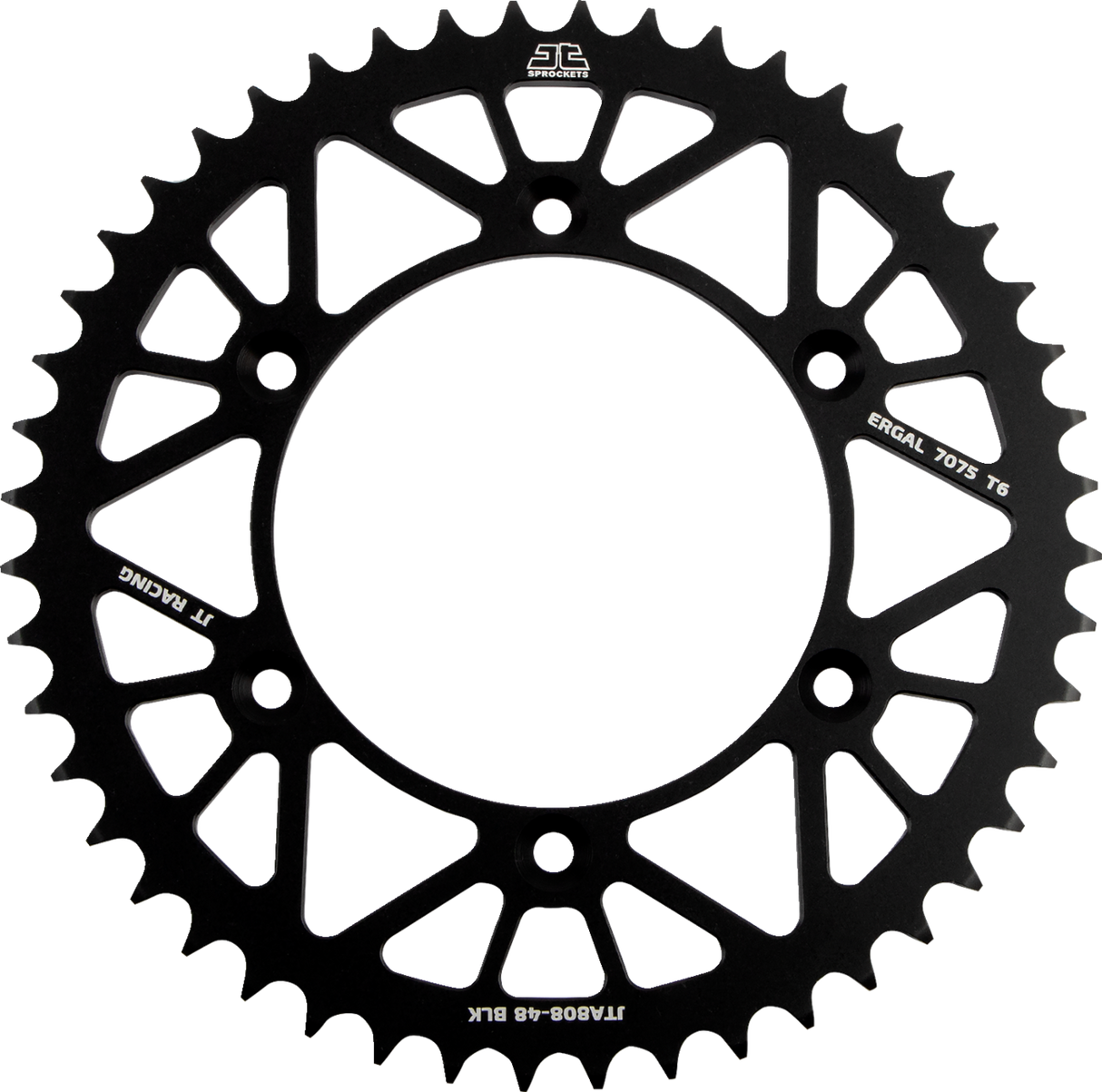 JT SPROCKETS Rear Sprocket - Suzuki - Black - 48 Tooth JTA808.48BLK