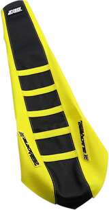 BLACKBIRD RACING Zebra Seat Cover - Gripper - Black/Yellow 1331ZUS