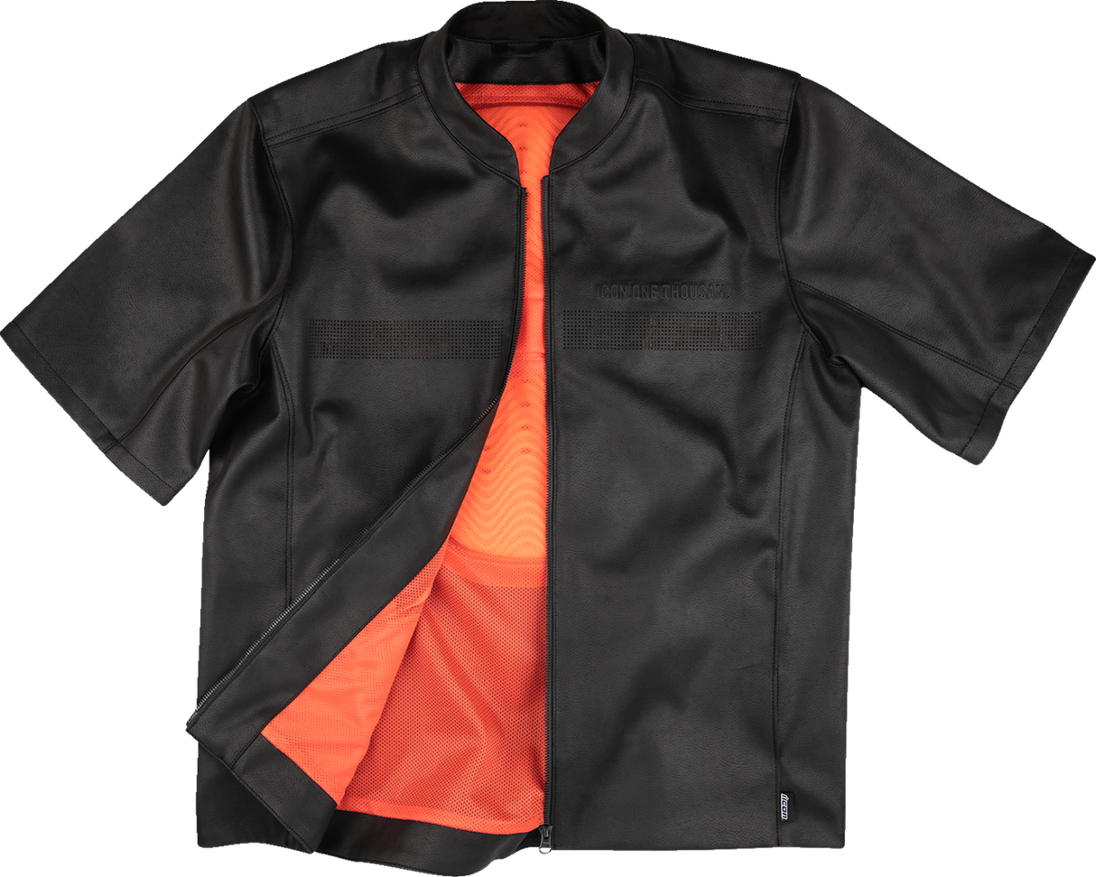 ICON Short Track™ Jacket - Short-Sleeve - Black - Large 2820-6763