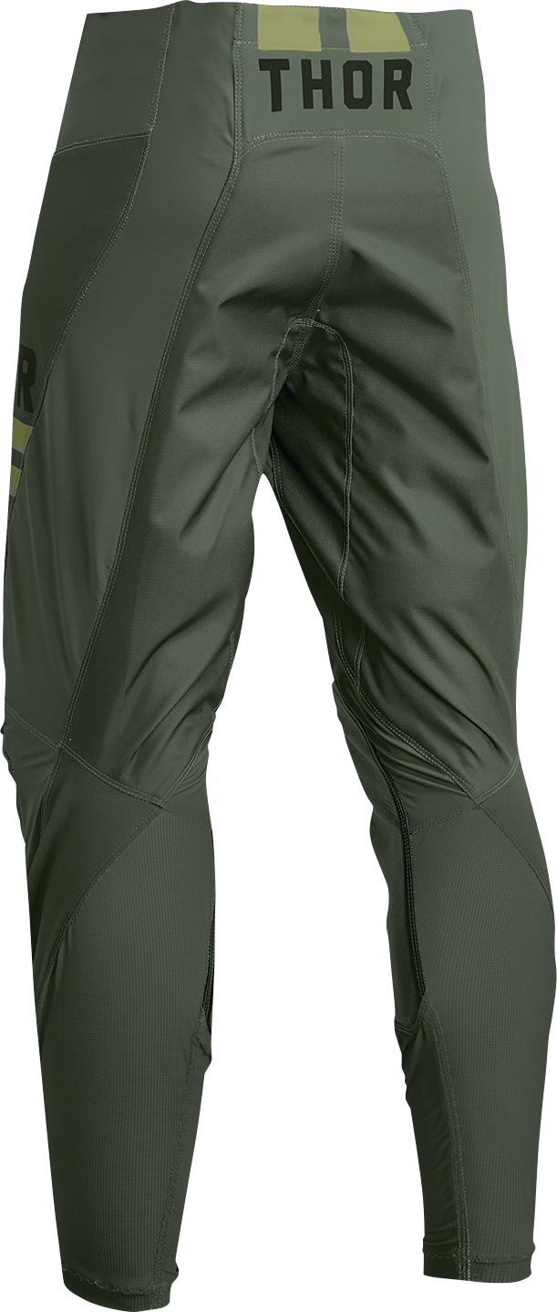 THOR Youth Pulse Combat Pants - Army Green/Black - 24 2903-2246