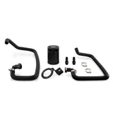 Mishimoto 2015+ Ford Mustang EcoBoost Baffled Oil Catch Can Kit - Black MMBCC-MUS4-15PBE