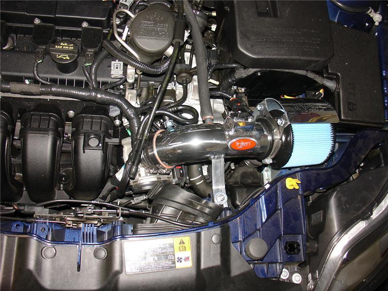 Injen 12 Ford Focus 2.0L 4cyl Polished Air Intake w/MR Tech, Web Nano-Fiber Dry Filter & Heat Shield SP9000P