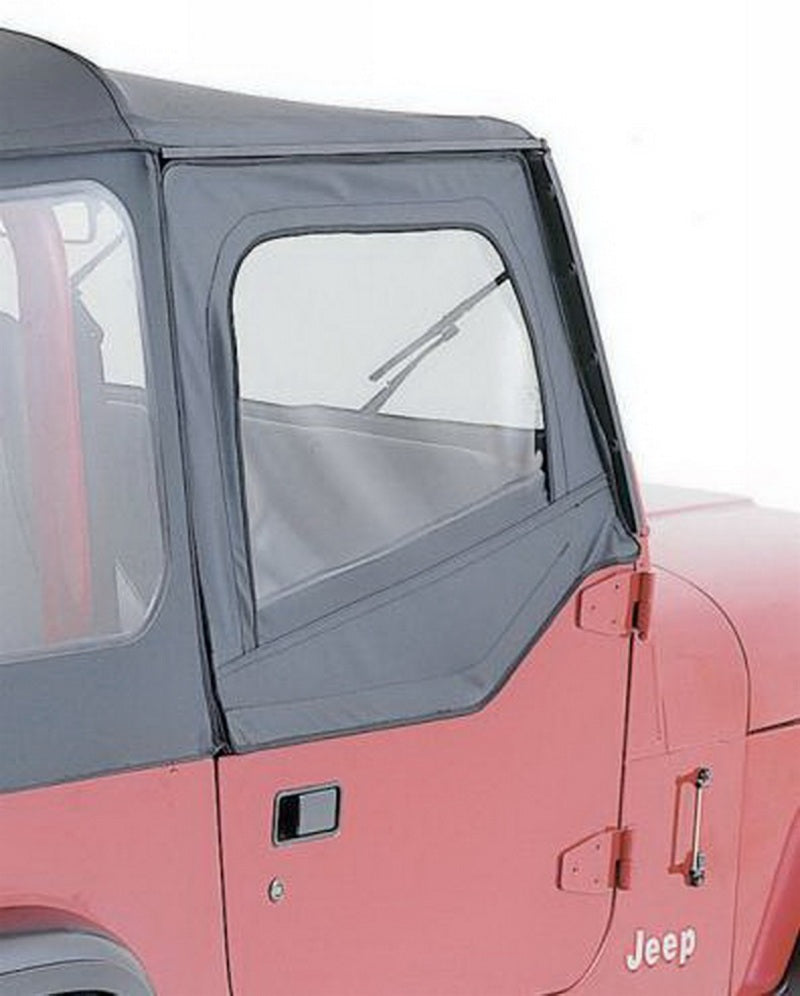 Rampage 1987-1995 Jeep Wrangler(YJ) Door Skins - Black Denim 89615