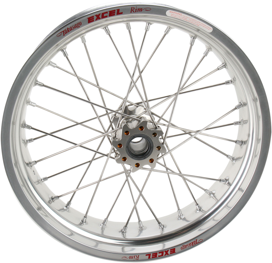 EXCEL Rear Wheel Set - Next Generation - Pro Series - 19 X 2.15" - Silver Rim/Silver Hub 2R7ES40