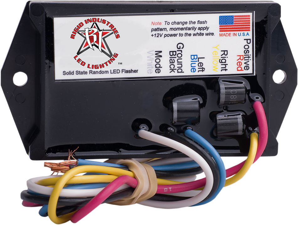 RIGID INDUSTRIES Flasher - 6 Amp 2 Output 40612