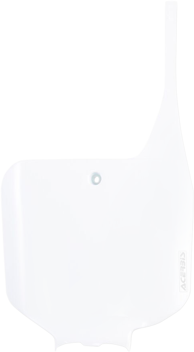 ACERBIS Front Number Plate - White 2042220002