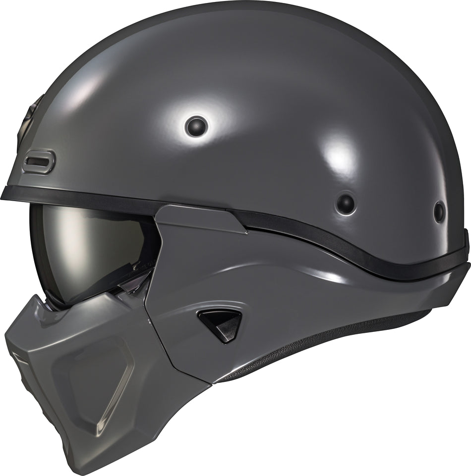 SCORPION EXO Covert X Open-Face Helmet Cement Grey 3x COX-0048