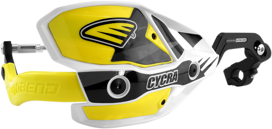 CYCRA Handguards - Ultra - White/Yellow 1CYC-7407-55X