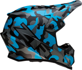 Z1R Rise Helmet - Camo - Blue - XS 0110-6085