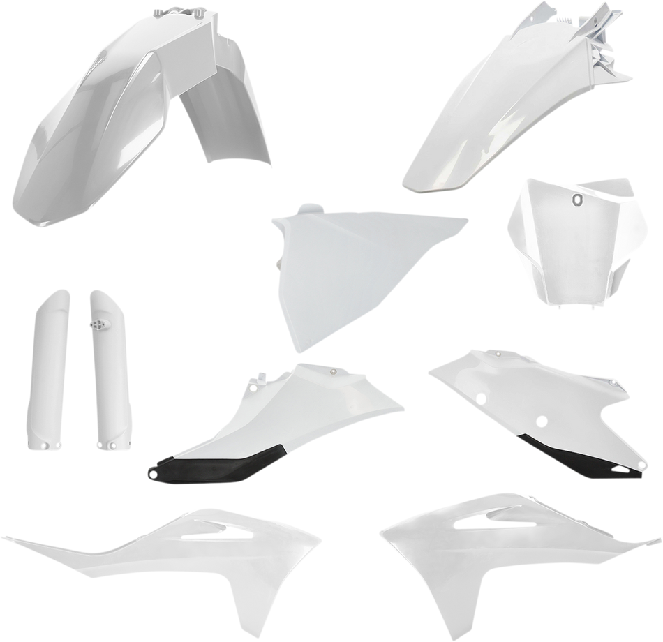 ACERBIS Full Replacement Body Kit - White/Black 2872791035