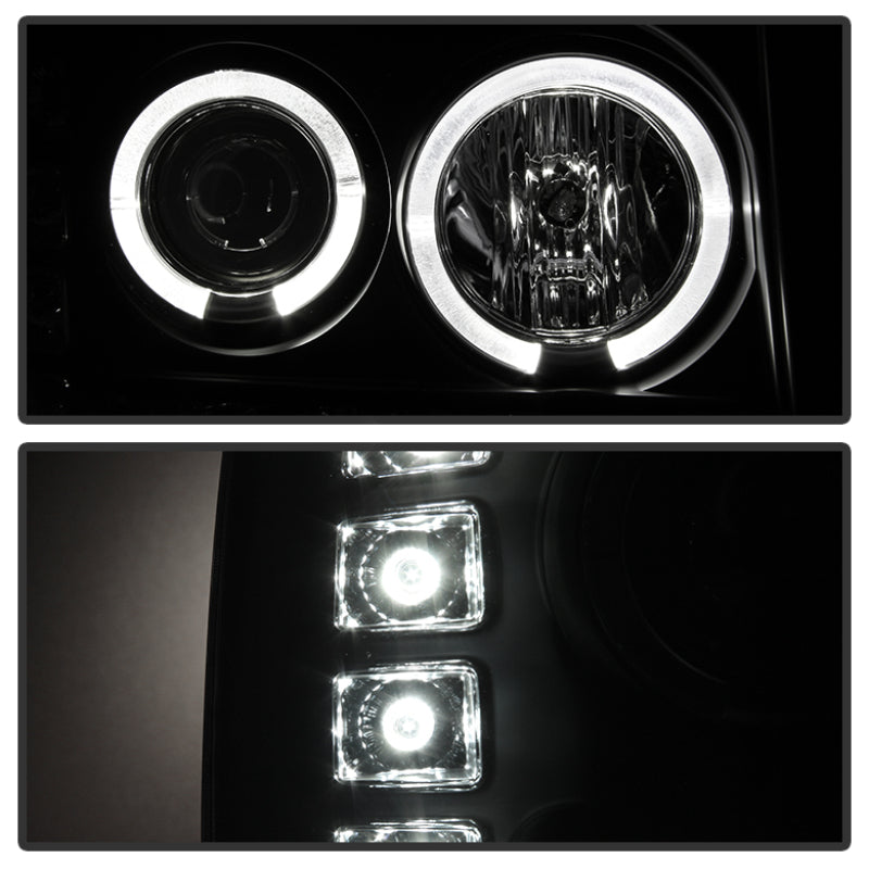 Spyder GMC Sierra 1500/GMC Sierra Denali 08-13 Projector LED Halo- LED Blk PRO-YD-GS07-HL-BK 5010605