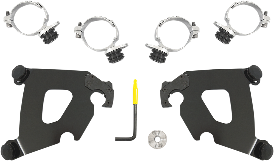 MEMPHIS SHADES Cafe Mounting Kit - Black - FXDL MEB2015