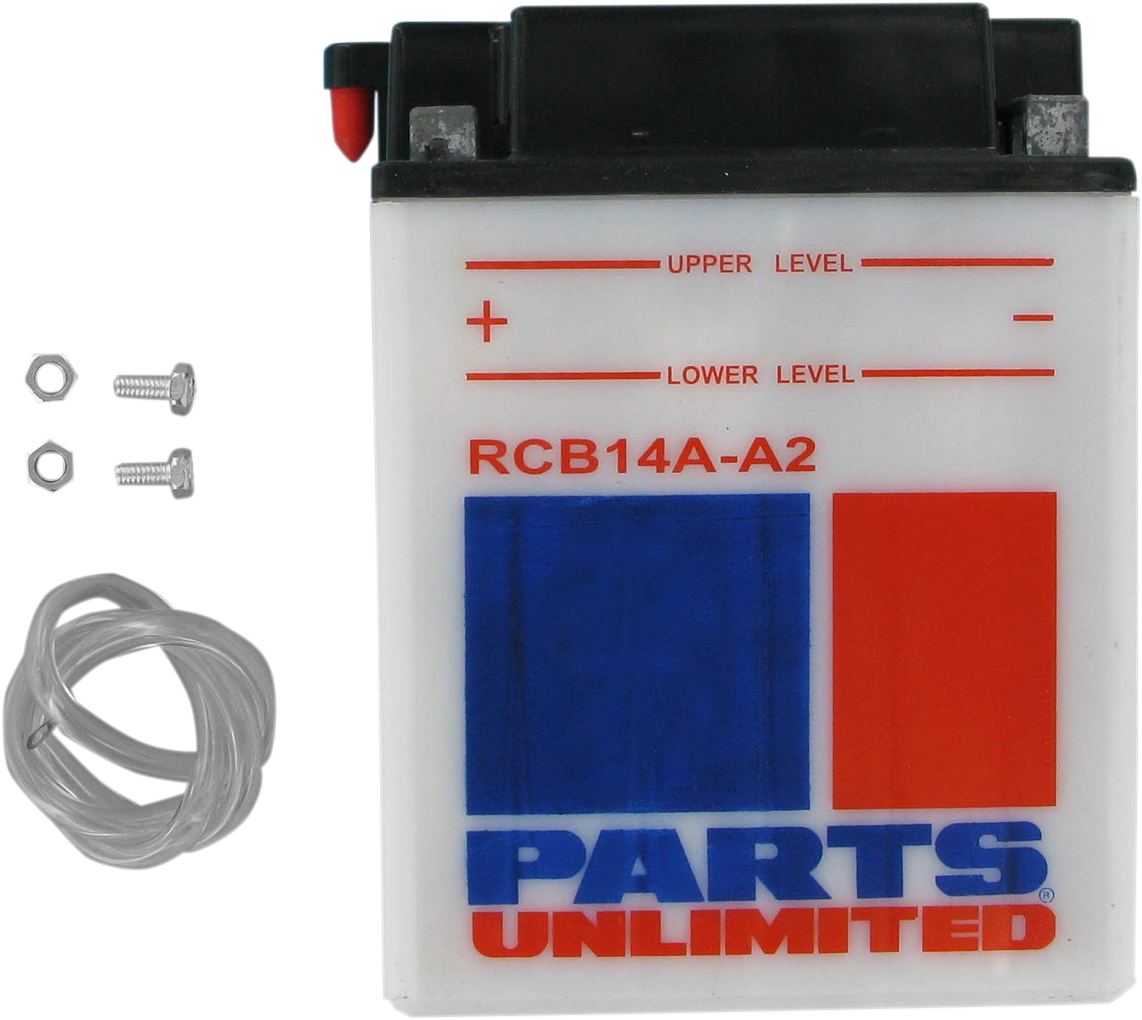 Parts Unlimited Battery - Yb14a-A2 Cb14a-A2