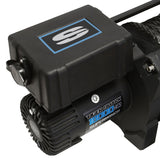 Superwinch 18000 LBS 12V DC 33/64in x 79 ft Synthetic Rope Tiger Shark 18000SR Winch 1518001