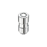 McGard Wheel Lock Nut Set - 4pk. (Cone Seat) M14X1.5 / 21mm & 22mm Dual Hex / 1.639in. L - Chrome 24215