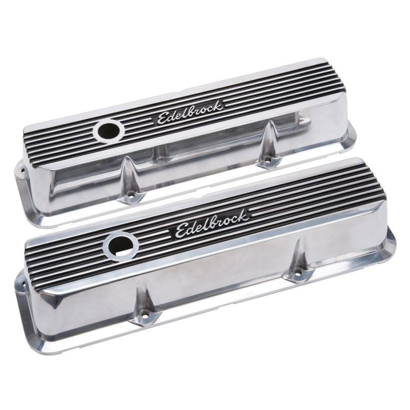 Edelbrock Tapas De Valvulas Elite II Ford FE 1958-76 Pulidas