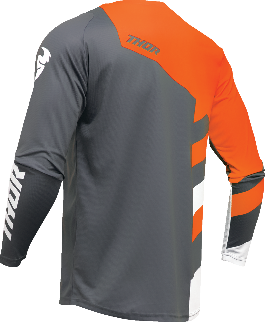 THOR Sector Checker Jersey - Charcoal/Orange - Small 2910-7587