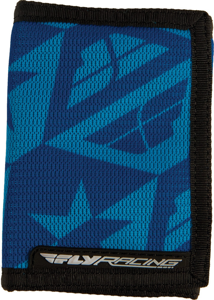 FLY RACING Nylon Wallet (Blue) 360-9381