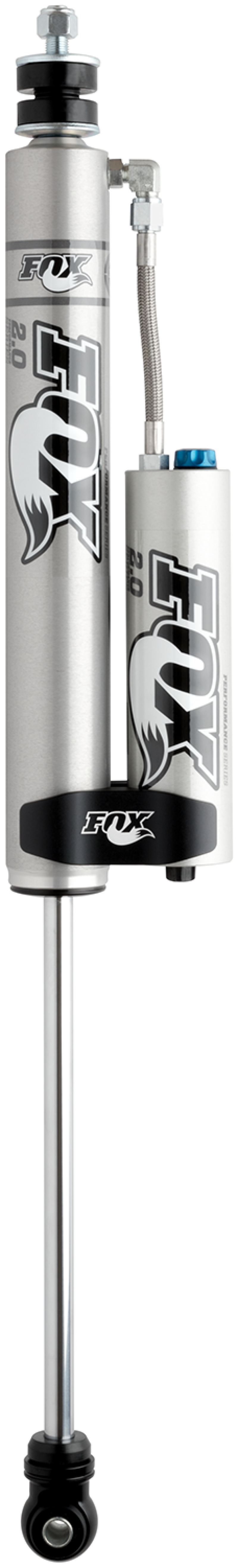 Fox 07+ Jeep JK 2.0 Factory Series 10.1in. Smooth Body R/R Front Shock w/CD Adjuster / 2.5-4in. Lift 985-26-039