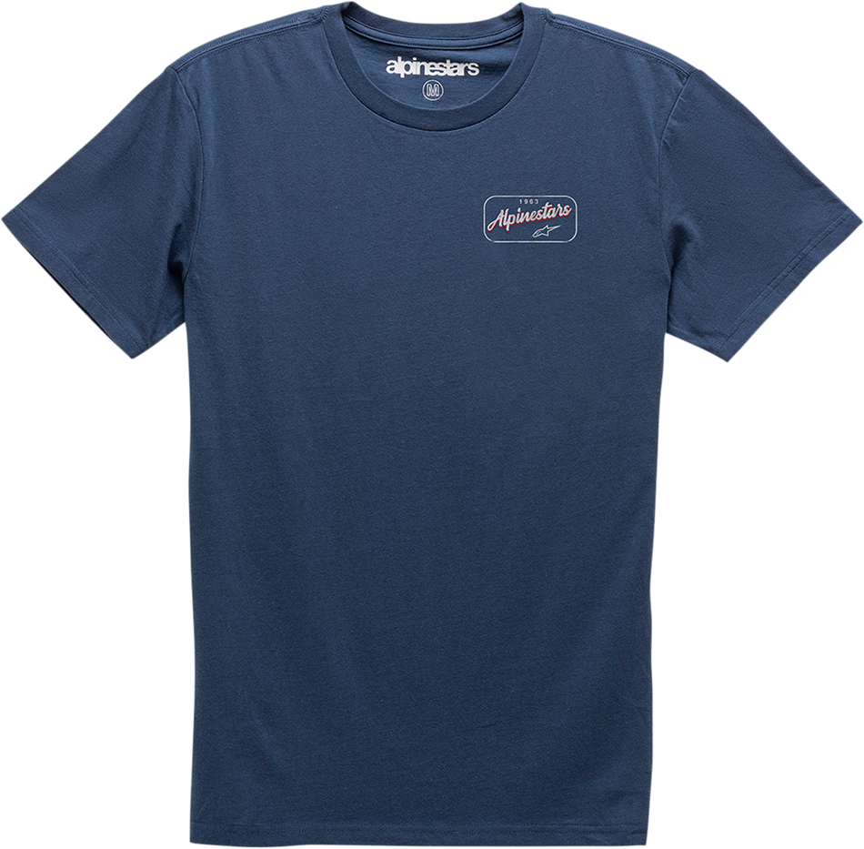 ALPINESTARS Turnpike Premium T-Shirt - Navy - Large 12117400770L