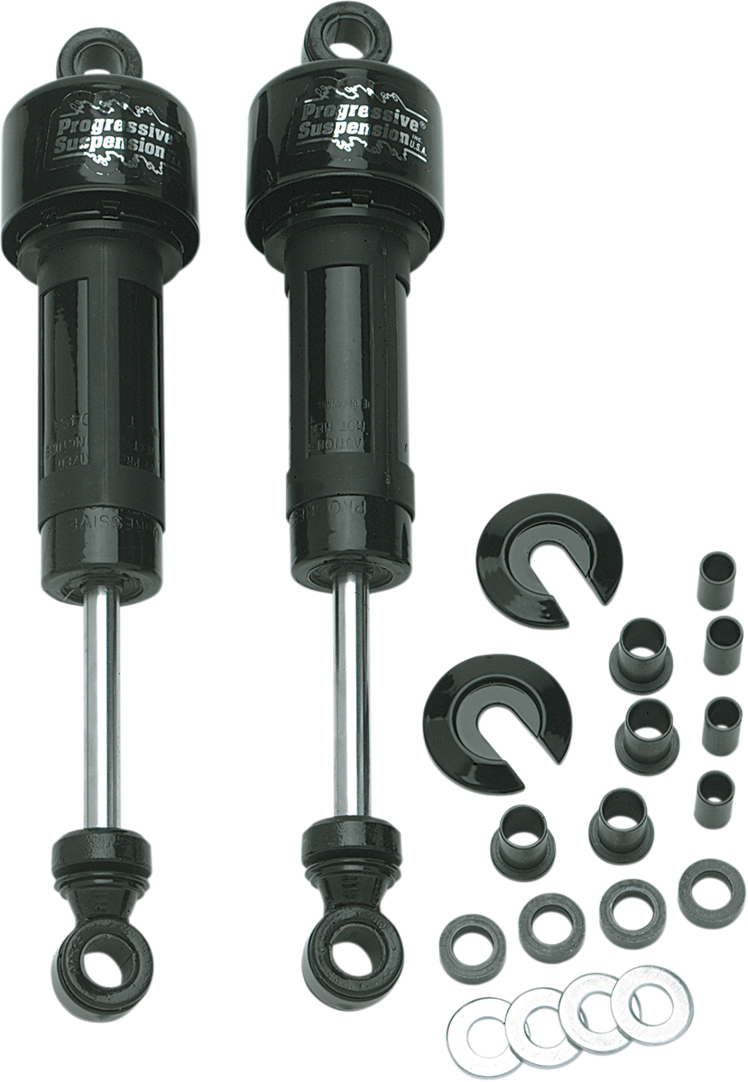 PROGRESSIVE SUSPENSION Shocks w/out Spings - 12-Series - Black - 11.5" 12-1215BH