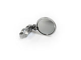 CRG Blindsight Folding 2 in. Round Bar-End Mirror - Silver BSLS-201