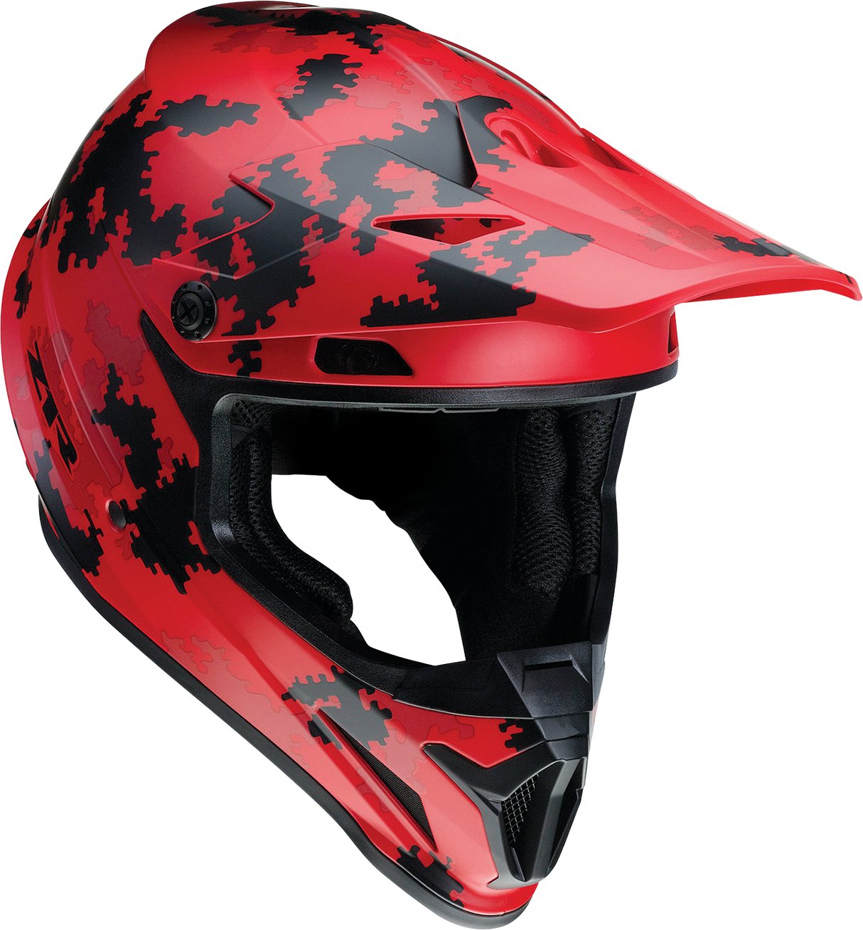 Z1R Rise Helm - Digi Camo - Rot - XS 0110-7280 