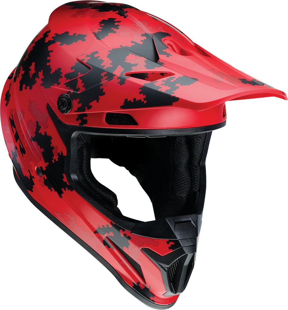 Z1R Rise Helmet - Digi Camo - Red - XS 0110-7280