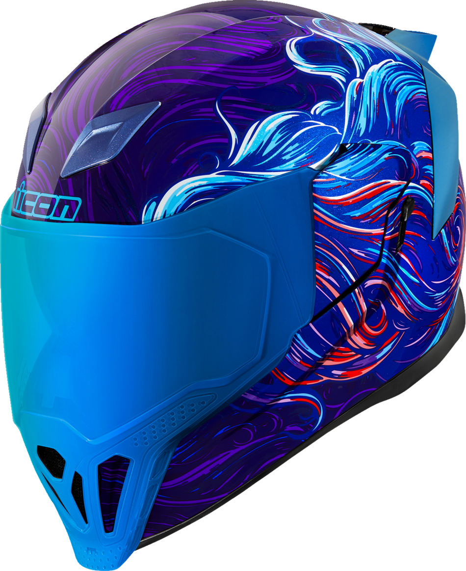 ICON Airflite™ Helmet - Betta - Blue - Large 0101-14709