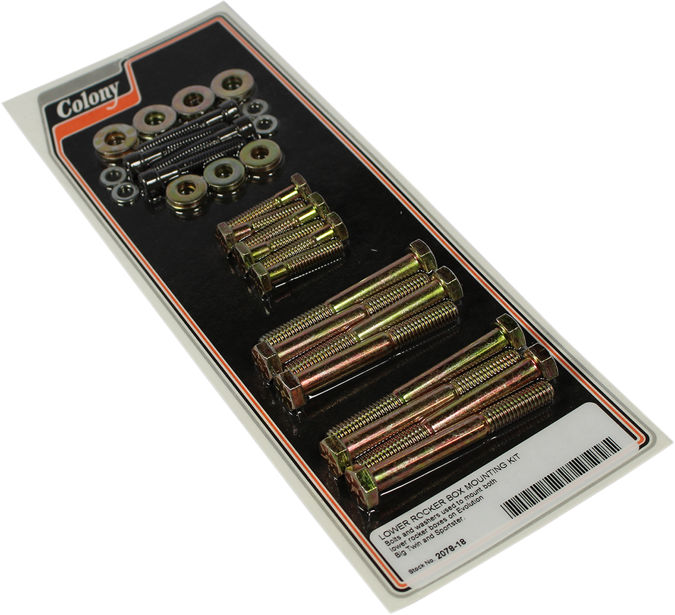 COLONY Bolt Kit - Rocker Box 2078-18