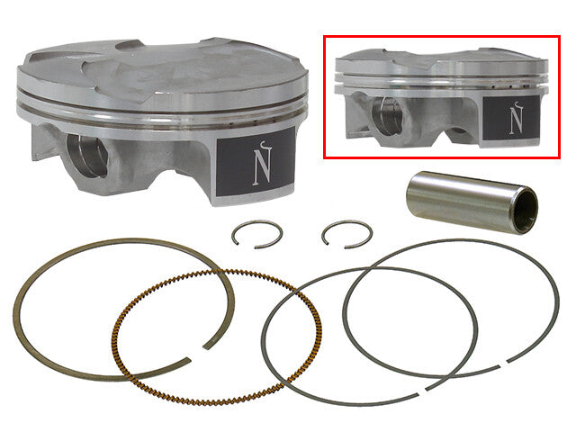 NAMURAPiston Kit Forged Nikasil Cyl 76.78/+0.02 13.5:1 HonFX-10042-C