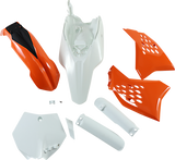 ACERBIS Full Replacement Body Kit - OEM '12 Orange/White/Black 2253043593