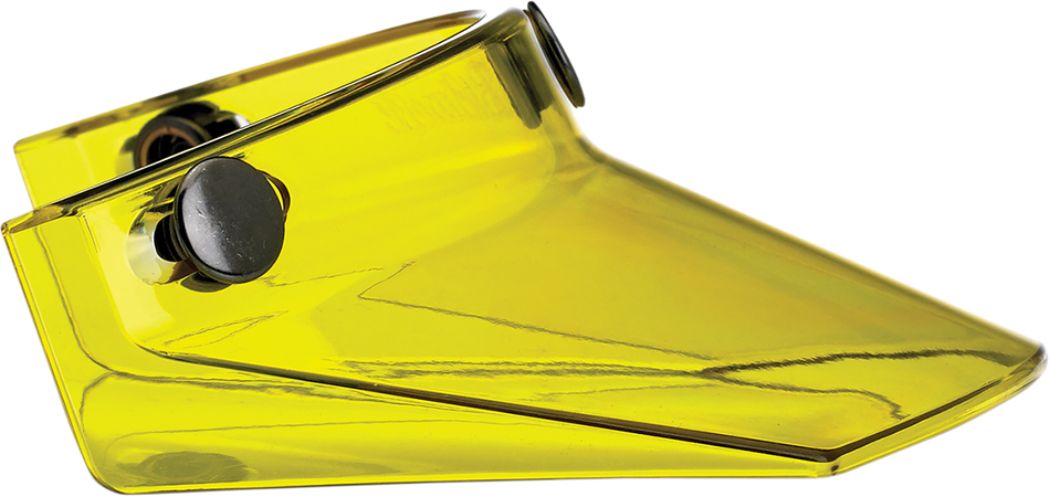 BILTWELL Moto 3-Snap Visor - Yellow 2002-103