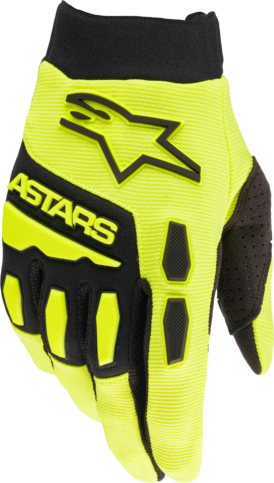 ALPINESTARS Full Bore Gloves Yellow Fluo/Black Sm 3563622-551-S